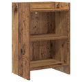 vidaXL Nočné stolíky Staré drevo 40 x 30 x 60 cm Kompozitné drevo