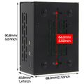 GEEKWORM P579, Skrinka pre Raspberry Pi 5 PCIe