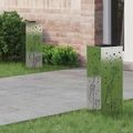 vidaXL Solárne LED svetlo na chodník 2 ks Teplá biela 18 x 18 x 50 cm