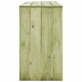 vidaXL Barový stôl 130x60x110 cm, impregnovaná borovica