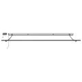 vidaXL Ručne zaťahovacia markíza s LED hnedá 400x300 cm
