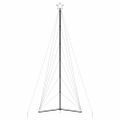 vidaXL LED vianočný stromček 861 LED farebné 478 cm