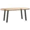 vidaXL Nohy ku konferenčnému stolíku 4 ks antracitové 42 cm oceľové