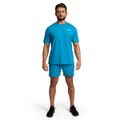Tričko Oversized Limitless Aquamarine - GymBeam, veľkosť S, veľkosť oblečenia S