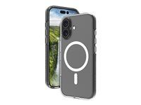 Zadní kryt pro mobilní telefon - kompatibilita s MagSafe - D3O, 100% recyklovaný plast - průsvitná - pro Apple iPhone 17