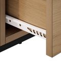 vidaXL Konferenčný stolík Dub artisan 99,5 x 49 x 41 cm