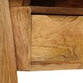 vidaXL Písací stôl z mangovníkového dreva 110x50x76 cm