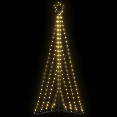 vidaXL LED vianočný stromček 339 LED teplá biela 182 cm