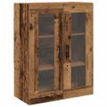 vidaXL Highboard 2 ks Staré drevo 69,5 x 34 x 180 cm Kompozitné drevo