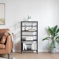 vidaXL Regál na knihy 3 úrovní 60 x 29,5 x 115 cm Kompozitné drevo