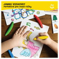 Prvé voskovky z včelieho vosku Banány 12 ks