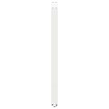 vidaXL Nohy barového stola v tvare U, 2 ks, biele, 60 x (110-111) cm, oceľové