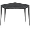 vidaXL Profesionálny párty stan 2,5x2,5 m, antracitový 90 g/m²