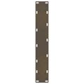 vidaXL Nohy barového stola, prírodná oceľ, 2 ks, 50 x (90-91) cm, oceľ