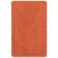 vidaXL Protišmyková kúpeľňová podložka Oranžová 50 x 80 cm PP