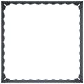 vidaXL Obrubník trávnika 4 ks 60 x 60 x 20 cm Oceľ Antracitová