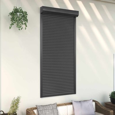 vidaXL Rolety Antracit 100 x 210 cm Hliník a polyuretán