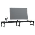 vidaXL Stojan na monitor čierny 105x23x15,5 cm kompozitné drevo