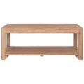 vidaXL Konferenčný stolík 100x50x40 cm masívne teakové drevo