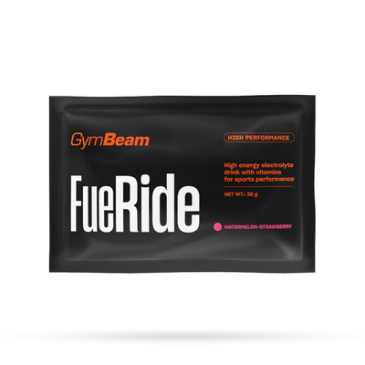 Športový nápoj FueRide - GymBeam, vodný melón jahoda, 32 g