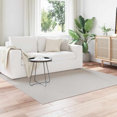 vidaXL Kusové koberce Štvorcový PALMERAS Krémová 200 x 200 cm