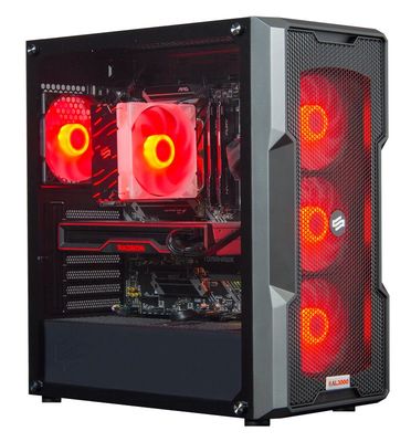 HAL3000 Alfa Gamer Pro GF GTX 1650 / AMD Ryzen 5 5600X / 16GB / GTX 1650 / 1TB PCIe SSD / W10 Počítač, AMD Ryzen 5 5600X, 16GB, GTX1650, 1TB PCIe SSD, W10