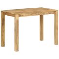 vidaXL Jedálenský stôl 110x55x76 cm masívne mangové drevo