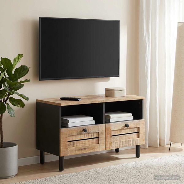 vidaXL Úložné skrine Prírodná 70 x 33 x 46 cm Masívne mango drevo