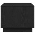vidaXL Konferenčný stolík Čierny dub 55 x 55 x 42 cm Kompozitné drevo