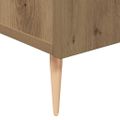 vidaXL Servírovacia skriňa Remeselný dub 90 x 34 x 80 cm