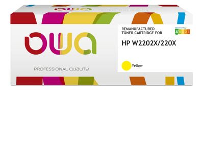 OWA Armor toner kompatibilný s HP W2202X, 220X, 5500st, žltá/yellow