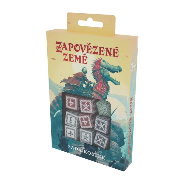 Zakázané krajiny - sada kociek