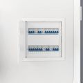 vidaXL Prístupové dosky Biela 35 x 35 cm ABS plast