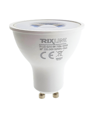 LED žiarovka Trixline 8W GU10 700lm neutrálna biela