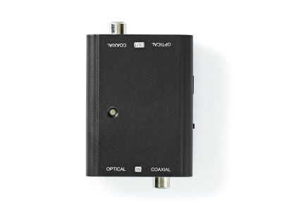 Prevodník 2x Toslink/2x Cinch NEDIS ACON2507BK