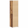 vidaXL Highboard Staré drevo 45 x 42,5 x 185 cm