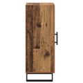 vidaXL Servírovacia skriňa Staré drevo 34,5 x 34 x 90 cm