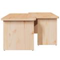 vidaXL Konferenčný stolík 2 ks Prírodná 100 x 69 x 35,5 cm