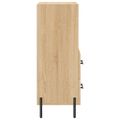 vidaXL Komoda dub sonoma 34,5x34x90 cm spracované drevo