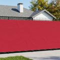 vidaXL Záclona na balkónové súkromie 180 x 200 cm Textil s PU povlakom