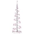 vidaXL LED vianočný stromček s ozdobami 120 LED teplá biela 180 cm