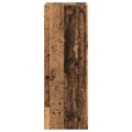 vidaXL Servírovacia skriňa ELST Staré drevo 40 x 35 x 100.5 cm