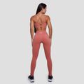 Dámske legíny FIT Salmon - GymBeam, veľkosť L, veľkosť oblečenia L