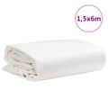vidaXL Celta, biela 1,5x6 m 650 g/m²