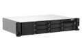 QNAP TS-864eU-8G (4core 2,9GHz, 8GB RAM, 8x SATA, 2x 2,5GbE, 1x PCIe, 1x HDMI, 4x USB, malá hloubka) NAS, 8× 3,5" SATA, Intel Celeron N5095, 8 GB DDR4, 2× 2,5GbE, PCIe Gen 3 x2, HDMI 1.4b, 2U rackmount, krátká hloubka