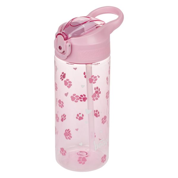Tritanová fľaša so slamkou Labky 500 ml