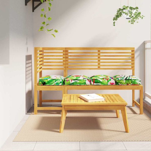 vidaXL Podložka 4 pcs Viacfarebný 40 x 40 x 8 cm Oxfordská látka