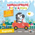 Samolepkové farby a tvary pre najmenších Dopravné prostriedky