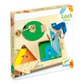 Doska so zámkami Lock BASIC (prvá edukatívna hračka)