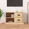 vidaXL TV skrinka dub sonoma 73x35,5x47,5 cm spracované drevo